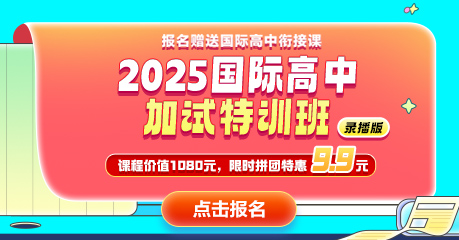 2025国际高中加试特训班